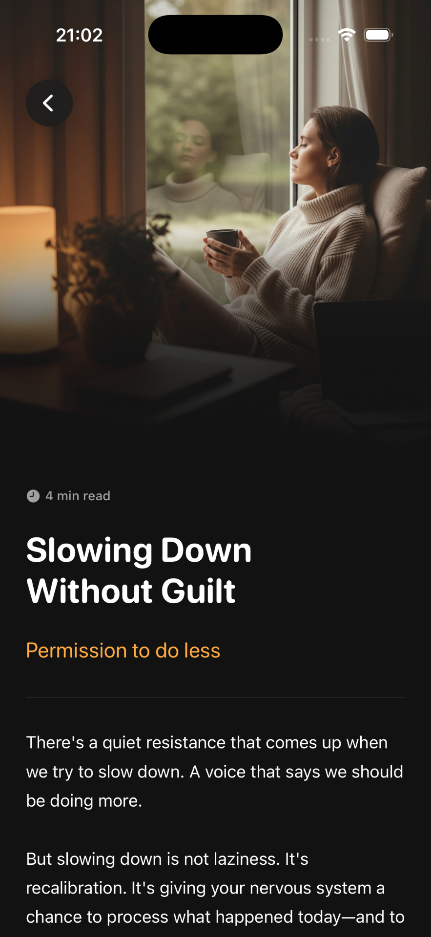 Wind Down — Long reads